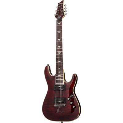 7弦ギター セミハードケース付 Schecter OMEN EXTREME-7 Schecter Guitar Research Omen Extreme-7 Left-Handed Electric