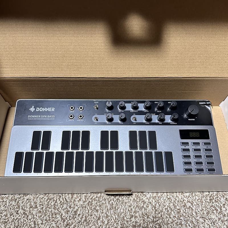 Donner B1 Analog Bass Synthesizer & Sequencer | Reverb