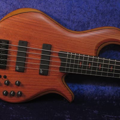 Drake Custom Model 45 Bass 2022, Matte natural, 34 scale,  Aguilar pickups and preamp image 2