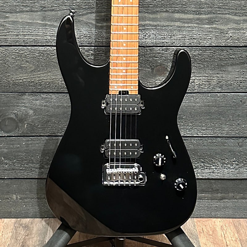 Charvel Pro-Mod DK24 HH 2PT CM Electric Guitar - Black image 1
