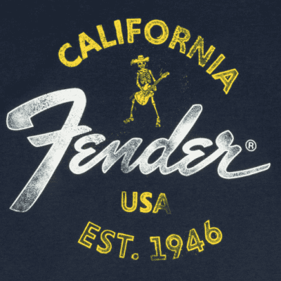 Immagine Fender Baja Blue T-Shirt L - 2