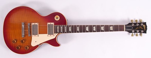 無料クーポン配布 アプリ Gibson Les Paul 1990 Pre-Historic Custom Shop Flametop '59 ギター