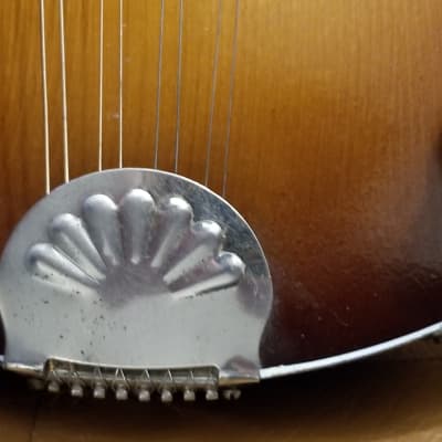 Kay N-1 Electric Mandolin 1950s USA Tiger Burst image 12