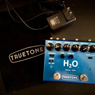 Reverb.com listing, price, conditions, and images for truetone-h2o-chorus-echo