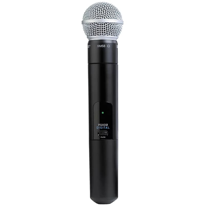 Shure PGXD2/SM58 Wireless Microphone Transmitter with SM58 (Band X8: 902 - 928 MHz) image 1