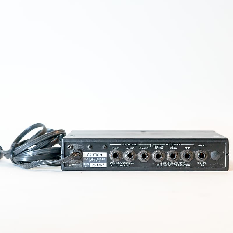 完動品　ROCKMAN sustainor model100 昇圧トランス付き Rockman Sustainor Model 100 Compressor / Gate / Distortion