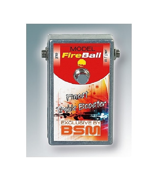 ギター BSM Fireball Treble Booster BSM FireBall｜トレブル・ブースター リッチー・ブラックモアが