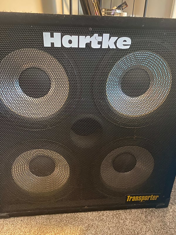 Hartke 4x10 Transporter Bass Cab Black Reverb