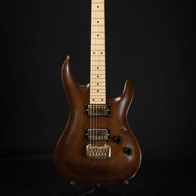 Aria Pro II MAC-I/M Walnut Electric Guitar for sale