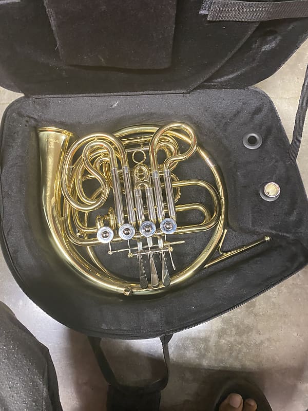 ROWELL Double French Horn F/Bb 4 Keys Gold Lacquer F French Reverb
