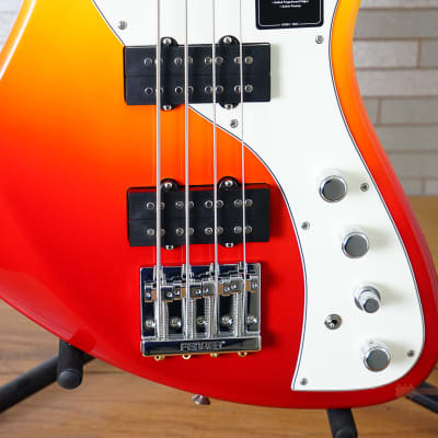 Fender Player Plus Active Meteora Bass - Tequila Sunrise image 6