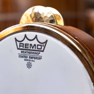 Professional Riq Riqq Tef with Remo Fiber skin, Hammered Brass Cymbals PRO-503 image 3