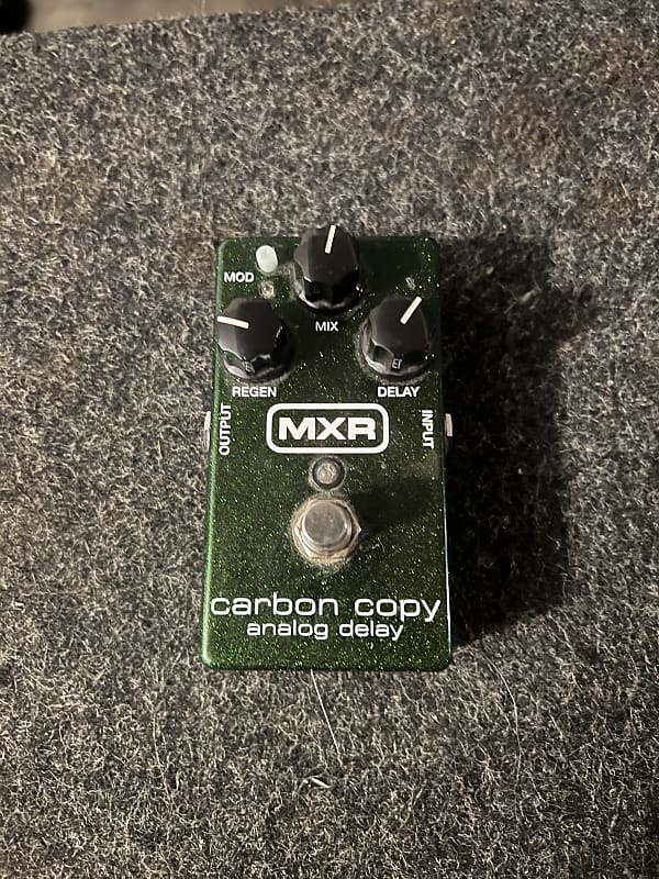 Mxr M169 Carbon Copy Analog Delay 2008 Present Green Reverb