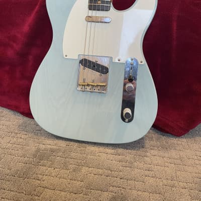 Fender Masterbuilt Telecaster Esquire 2022 - Closet Classic Daphne Blue for sale