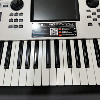 Yamaha Montage 7 Flagship 76-Key Synthesizer 2019 - Present - White