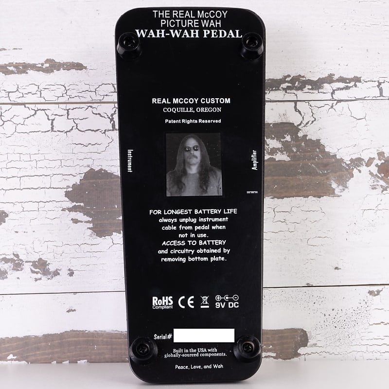 Real McCoy Custom RMC4 Picture Wah | Reverb
