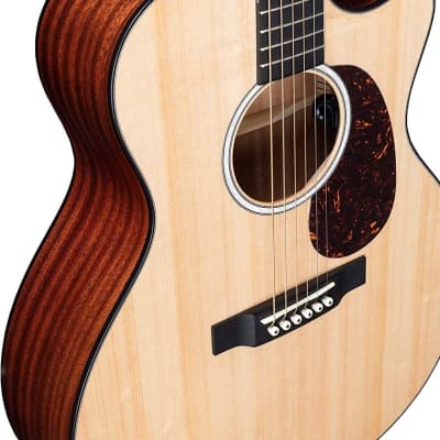 Martin Guitar Road Series GPC-11E Acoustic-Electric Guitar with Gig Bag, Sitka Spruce and Sapele Construction, GPC-14 Fret and Performing Artist Neck Shape with High-Performance Taper image 2