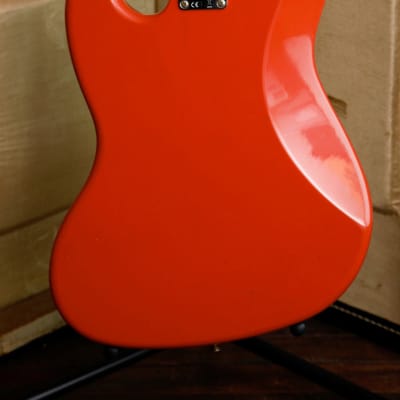 Fender Custom Shop LTD '64 Jazz Bass Journeyman Aged Fiesta Red image 9