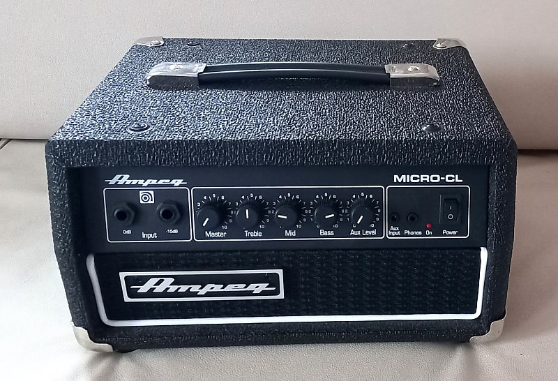 Ampeg Micro CL 100-Watt Solid State Bass Amp - SVT Classic Style image 1