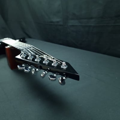 B.C. Rich Chuck Schuldiner Tribute Stealth 2008 Onyx Black Neck Through Dimarzio X2N Death Control Denied image 7