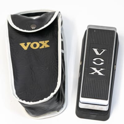 VOX V847 Wah-Wah Guitar Effect Pedal with Leather Bag image 1