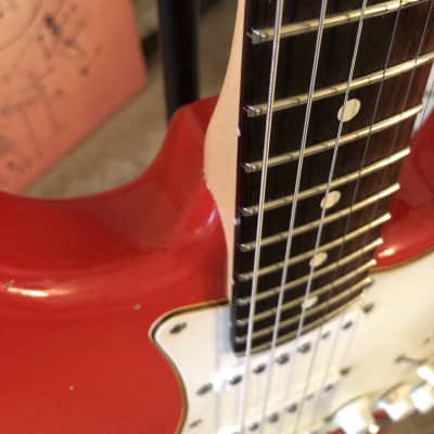 Fender/Wildwood  Stratocaster Fiesta Red Relic image 13