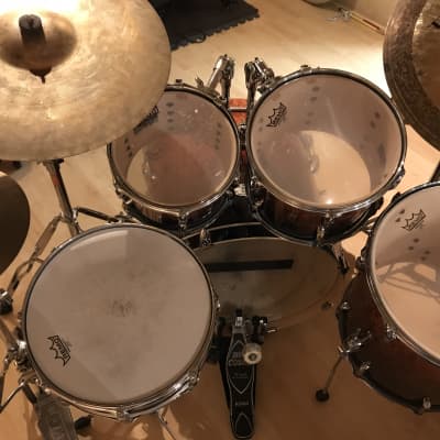 Pearl Vision SST Birch ply shell 5 piece drumset w/ hardware and cymbals |  Reverb