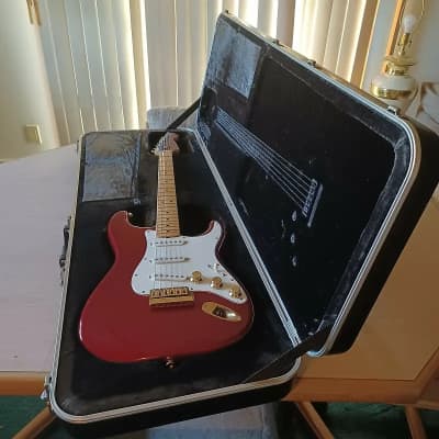 Fender The Strat 1980 Candy Apple Red image 7
