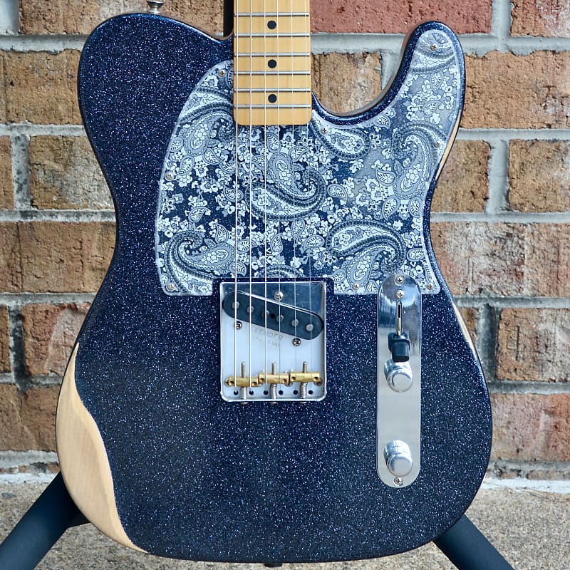 Fender Brad Paisley Esquire®, Maple, Black Sparkle image 1