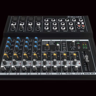 Mackie MIX12FX 12-Channel Compact Mixer with Effects image 1