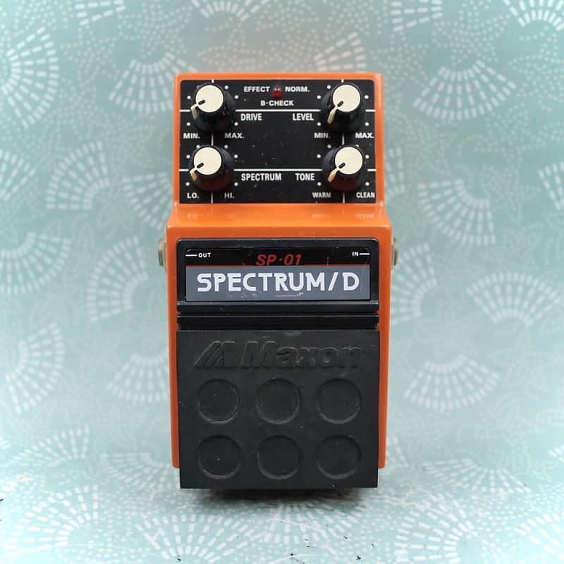 Maxon SP-01 Spectrum / D Made in Japan Distortion Guitar Effect Pedal  170599 | Reverb