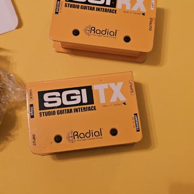 Radial SGI Studio Guitar Interface 2010s - Yellow image 2