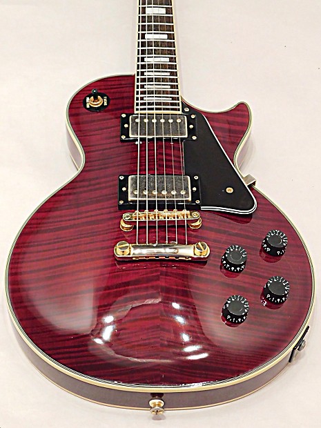 Epiphone les paul sales custom wine red
