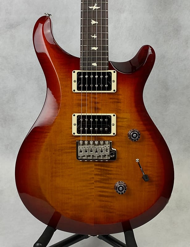 PRS S2 Custom 24 Electric Guitar - Dark Cherry Sunburst | Reverb