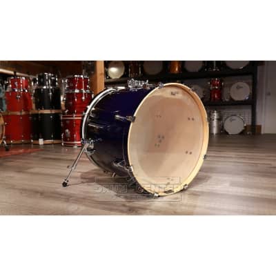Pearl Decade Maple 24x14 Bass Drum no Mount Kobalt Blue Fade image 2