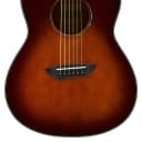 Yamaha CSF1M Parlor Size Acoustic-Electric Guitar with Hard Bag - Tobacco Brown Sunburst