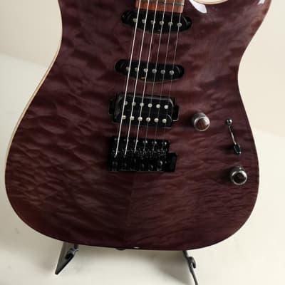 Pensa Custom Guitars MK-1 SSH Style / Trans Black 2015 image 3