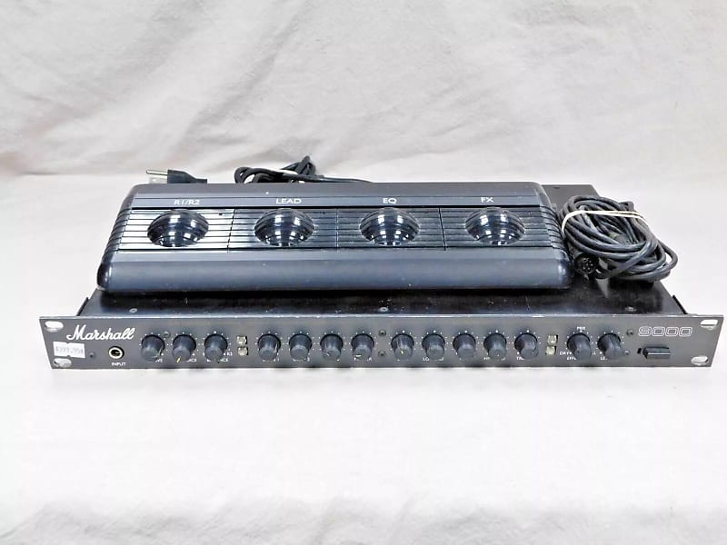 Marshall 9000 TUBE Preamp with Footswitch Reverb