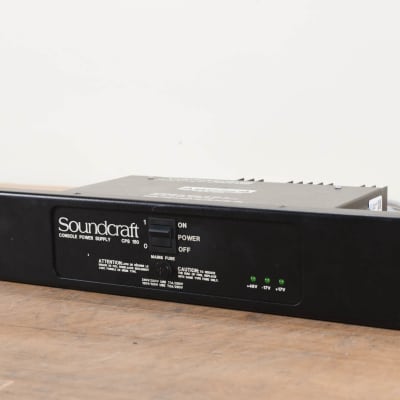 Soundcraft CPS150 パワーサプライ(ラックマウントパネル付き) Soundcraft Console Power Supply CPS-150 - Evolution Music