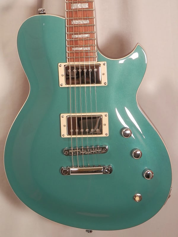 Reverend Roadhouse II Deep Sea Blue electric guitar with case image 1