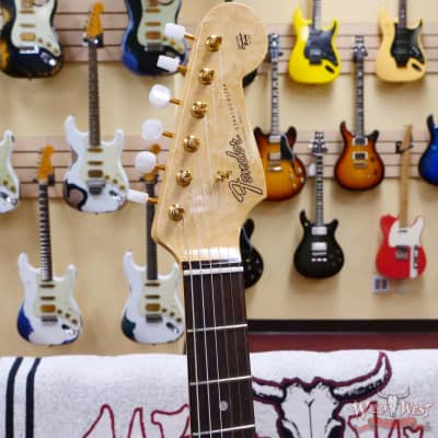 Fender Custom Shop Limited Edition 75th Anniversary Stratocaster 5A Birdseye Maple Neck Rosewood Fingerboard NOS Diamond White Pearl image 7