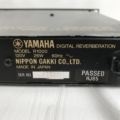 Yamaha R1000 Digital Reverberation | Reverb