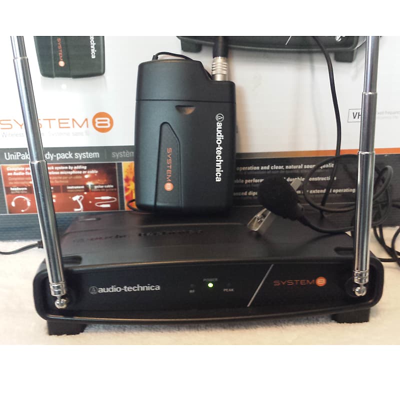 Audio-Technica System 8 Wireless System ATW-R800-T2 169.505 MHz image 1