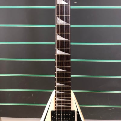 Jackson RR3 Randy Rhoads Snow White Pinstripe Limited Electric Guitar image 8