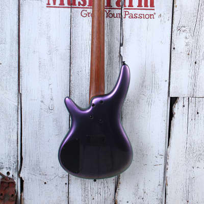 Ibanez SR505E Bass 5 String Electric Bass Guitar Black Aurora Burst Gloss image 6
