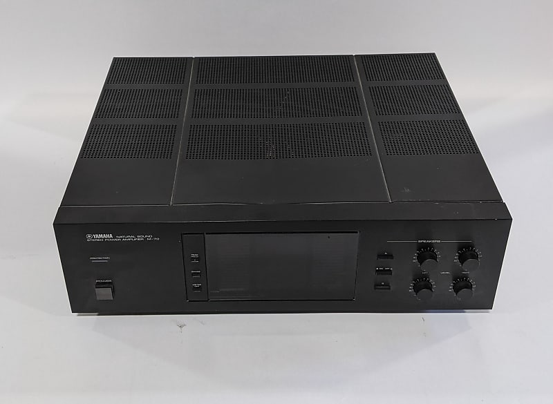 Yamaha M-70 Natural Sound Stereo Power Amplifier | Reverb