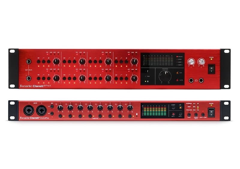 Focusrite Clarett 8Pre Thunderbolt Audio Interface | Reverb