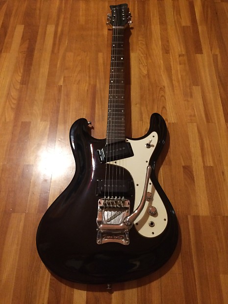 1966-69 Morales ZES-300 Mosrite clone / vintage Hi-Flyer Bizarre Made in  Japan by Zen-On, MIJ JV