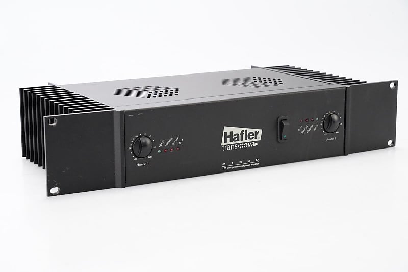 Hafler P1500 Transnova Stereo Power Amplifier w/ Mogami XLR