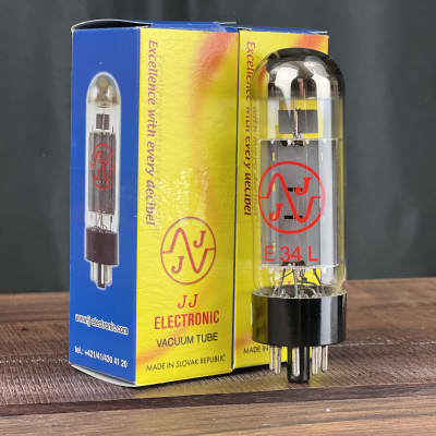 JJ  Tesla matched pair EL34 tube power / matched ready to ship  El34 for sale